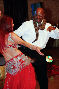 Man dancing