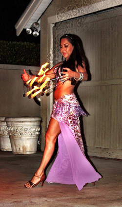 Woman dancing